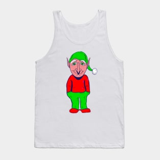 Christmas Elf Tank Top